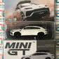 CHASE Mini GT Mijo Exclusives 220 Lamborghini Urus Bianco Monocerus with Roofbox White 1:64