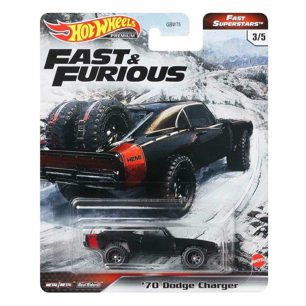 Hot Wheels Fast Superstars 70 Dodge Charger Off Road 1:64