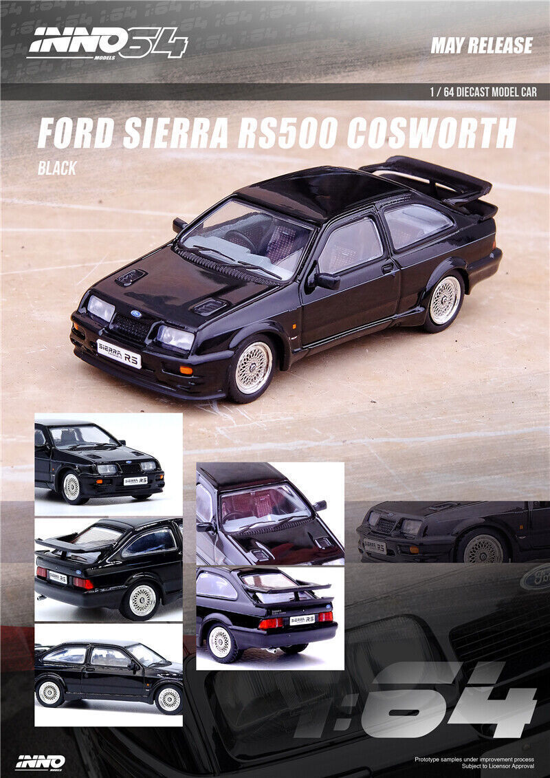 Inno64 Ford Sierra RS500 Cosworth Black 1:64
