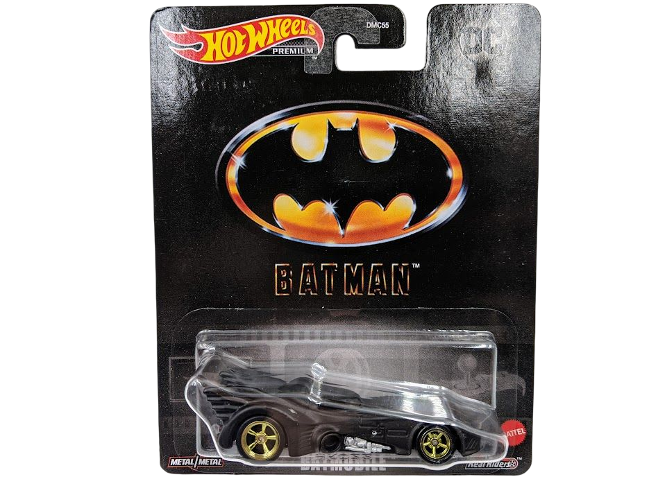 Hot Wheels Batman Batmobile Black Gold 1:64