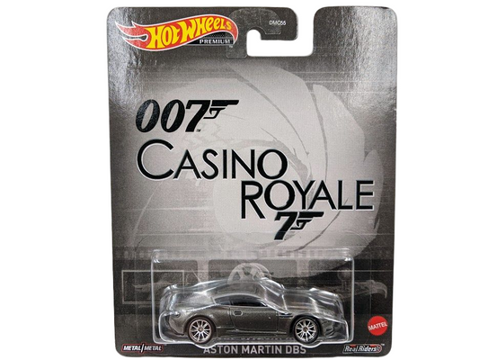 Hot Wheels 007 Casino Royal Aston Martin DBS Silver 1:64