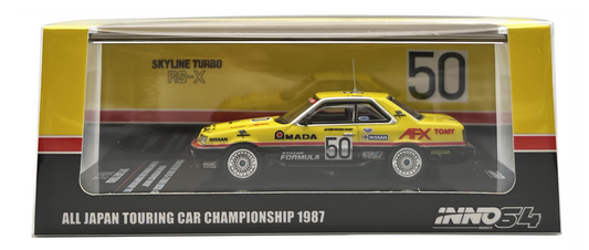 Inno64 Nissan Skyline 2000 Turbo RS X DR30 #50 Hasemi Motorsport Dunlop 1:64