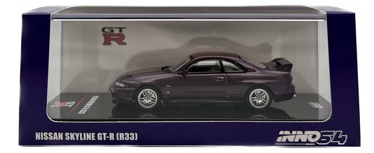 Inno64 Nissan Skyline GTR R33 Midnight Purple 1:64