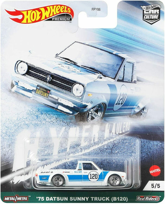 Hot Wheels Hyper Haulers 75 Datsun Sunny Truck (B120) 1:64