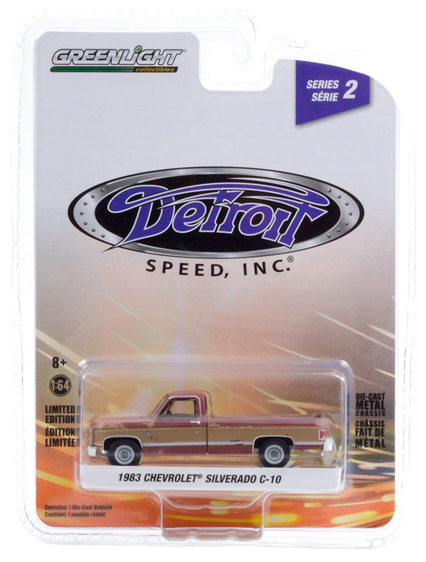 Greenlight Detroit Speed 1983 Chevrolet Silverado C10 Weathered 1:64