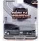 Greenlight Dually Driver 2018 Ram 3500 Dually Stake Truck Grey Metallic 1:64